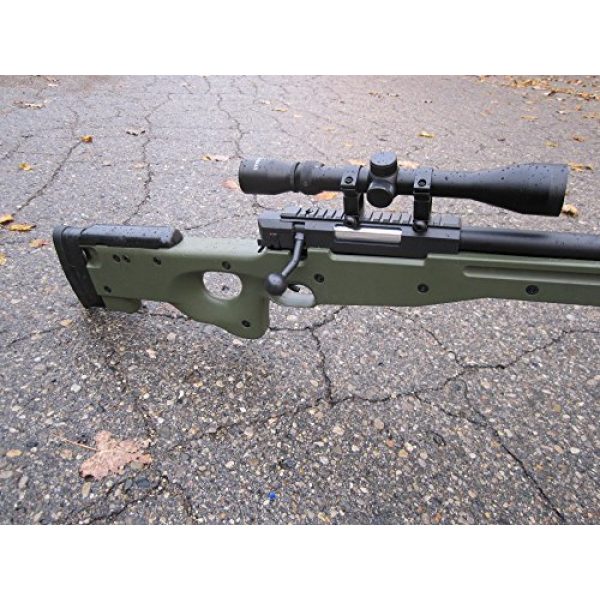 Well Airsoft Rifle 3 wellfire mk96 bolt action awp sniper rifle w/ scope and bipod - od(Airsoft Gun)