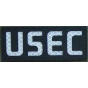 Tactical Embroidery Patch Airsoft Morale Patch 1 IR USEC Escape from Tarkov Infrared Reflective Tactical Embroidery Patch Hook & Loop Morale Patch Military Patch for Clothing Accessory Backpack Armband (color5)