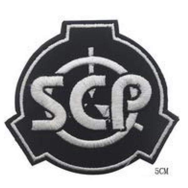 Tactical Embroidery Patch Airsoft Morale Patch 2 Special Containment Procedures Foundation SCP Tactical Embroidery Patch Hook & Loop Morale Patch Military Patch for Clothing Accessory Backpack Armband (2pcs)