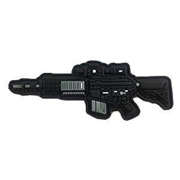 Pars Outdoor Airsoft Morale Patch 1 MC12 AR15 Rifle PVC Morale Patch