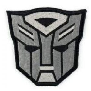 Tactical Embroidery Patch Airsoft Morale Patch 1 Transformers Optimus Face Embroidery Patch Military Tactical Morale Patch Badges Emblem Applique Hook Patches for Clothes Backpack Accessories