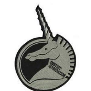 Tactical Embroidery Patch Airsoft Morale Patch 1 Mobile Suit Gundam UC Unicorn Londo Tactical Embroidery Patch Hook & Loop Morale Patch Military Patch for Clothing Accessory Backpack Armband (Gray)
