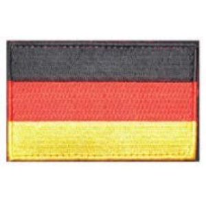 Tactical Embroidery Patch Airsoft Morale Patch 1 Germany Flag Tactical Embroidery Patch Hook & Loop Morale Patch Military Patch for Clothing Accessory Backpack Armband (color5)