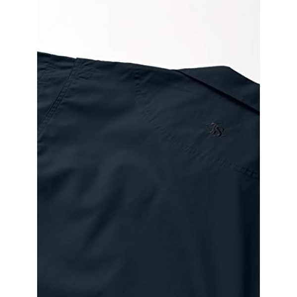 Tru-Spec Tactical Shirt 5 Tru-Spec 24-7 1051002 Men's Ultralight Long Sleeve Uniform Shirt, Polyester Cotton Rip-Stop, X-Small Regular, Black