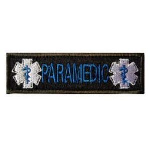 Tactical Embroidery Patch Airsoft Morale Patch 1 EMT Medic Star of Life Paramedic Tactical Embroidery Patch Hook & Loop Morale Patch Military Patch for Clothing Accessory Backpack Armband (color4)