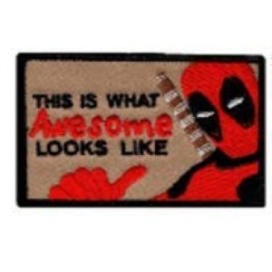 Tactical Embroidery Patch Airsoft Morale Patch 1 This is What Awesome Looks Like Tactical Embroidery Patch Hook & Loop Morale Patch Military Patch for Clothing Accessory Backpack Armband (color3)