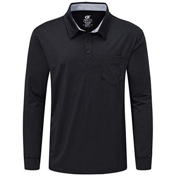 Tyhengta Tactical Shirt 1 Tyhengta Mens Polo Shirt Long Sleeve Quick Dry Performance Lightweight Tactical Shirts