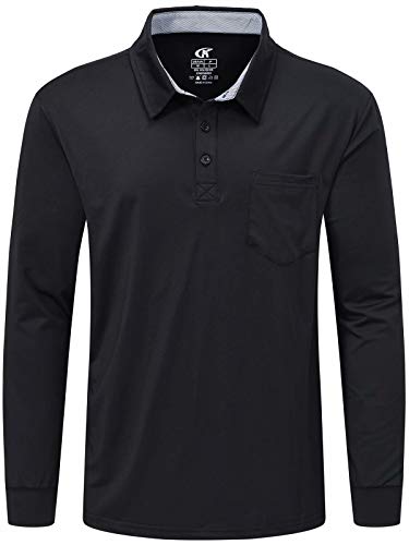 Tyhengta Tactical Shirt 1 Tyhengta Mens Polo Shirt Long Sleeve Quick Dry Performance Lightweight Tactical Shirts