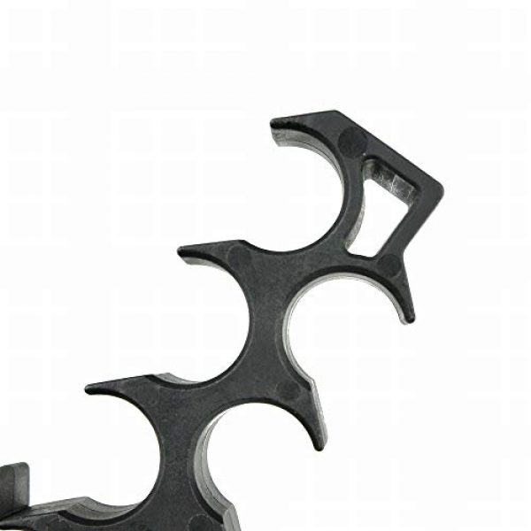 Pvnoocy Shell Holder 6 Pvnoocy Shell Holder, 10 Rounds 12 Gauge Shotshell Ammo Carrier Tactical Sidesaddle Shell Holder