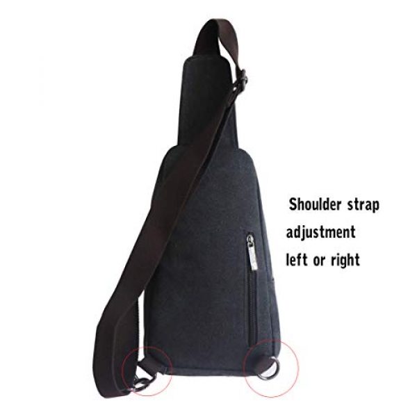 Abonnyc Tactical Pouch 4 Abonnyc Sling Bag, Sling Backpack Outdoor Hiking Travel Daypack Canvas Shoulder Chest Bag Rucksack Crossbody Pack for Men Women Girls Boys