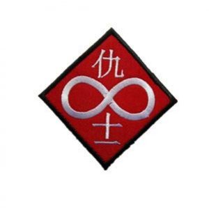 Tactical Embroidery Patch Airsoft Morale Patch 1 Ghost in The Shell Tactical Embroidery Patch Hook & Loop Morale Patch Military Patch for Clothing Accessory Backpack Armband