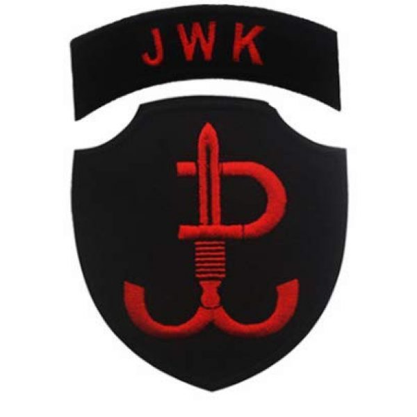 Tactical Embroidery Patch Airsoft Morale Patch 1 GROM TF-49 Poland Kotwica JWK Special Force Group Tactical Embroidery Patch Hook & Loop Morale Patch Military Patch for Clothing Accessory Backpack Armband