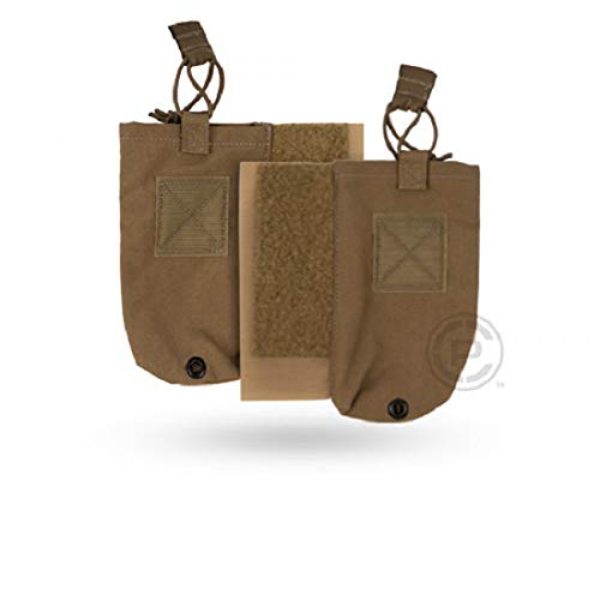 CRYE PRECISION Tactical Pouch 1 CRYE PRECISION JPC MBITR Radio Pouch Set of 2 - Coyote Tan