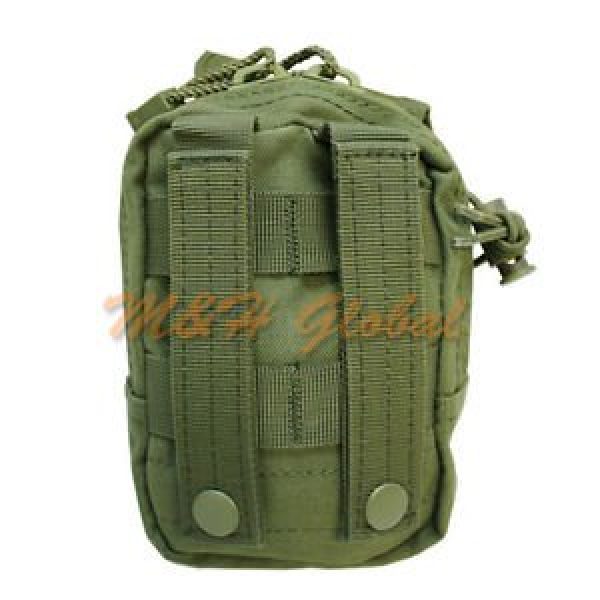 MH GLOBAL Tactical Pouch 2 Tactical Gadget Pouch Cell Phone Camera PALS - OD GREEN