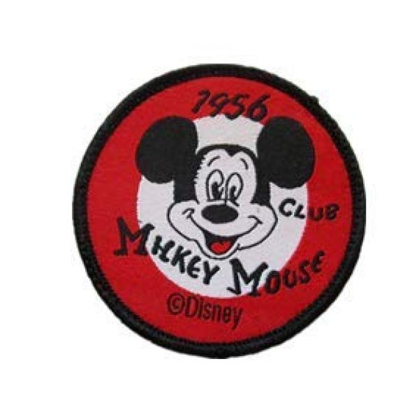 Tactical Embroidery Patch Airsoft Morale Patch 1 M-Ickey Mouse Tactical Embroidery Patch Hook & Loop Morale Patch Military Patch for Clothing Accessory Backpack Armband