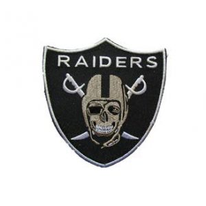 Tactical Embroidery Patch Airsoft Morale Patch 1 O-akland Raiders Tactical Embroidery Patch Hook & Loop Morale Patch Military Patch for Clothing Accessory Backpack Armband