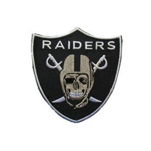 Tactical Embroidery Patch Airsoft Morale Patch 1 O-akland Raiders Tactical Embroidery Patch Hook & Loop Morale Patch Military Patch for Clothing Accessory Backpack Armband