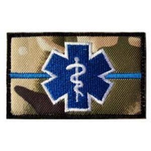 Tactical Embroidery Patch Airsoft Morale Patch 1 EMT Medic Star of Life Paramedic Tactical Embroidery Patch Hook & Loop Morale Patch Military Patch for Clothing Accessory Backpack Armband (color8)