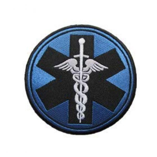 Tactical Embroidery Patch Airsoft Morale Patch 1 Medical Profession Doctor Nurse Tactical Embroidery Patch Hook & Loop Morale Patch Military Patch for Clothing Accessory Backpack Armband