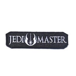 Embroidery Patch Airsoft Morale Patch 1 Star Wars Jedi Master Embroidery Patch Military Tactical Clothing Accessory Backpack Armband Sticker Gift Patch Decorative Patch Embroidered Patch
