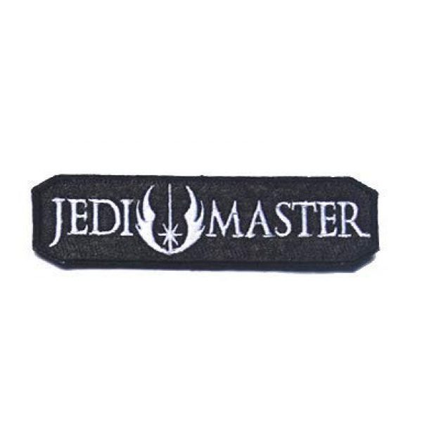 Embroidery Patch Airsoft Morale Patch 1 Star Wars Jedi Master Embroidery Patch Military Tactical Clothing Accessory Backpack Armband Sticker Gift Patch Decorative Patch Embroidered Patch
