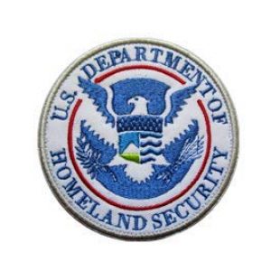 Tactical Embroidery Patch Airsoft Morale Patch 1 Department of Homeland Security Tactical Embroidery Patch Hook & Loop Morale Patch Military Patch for Clothing Accessory Backpack Armband