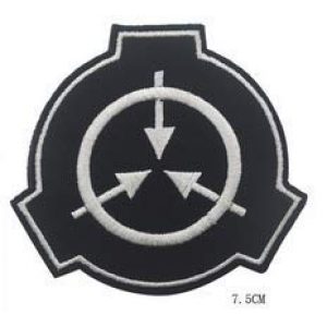Tactical Embroidery Patch Airsoft Morale Patch 1 Special Containment Procedures Foundation SCP Tactical Embroidery Patch Hook & Loop Morale Patch Military Patch for Clothing Accessory Backpack Armband (Big)