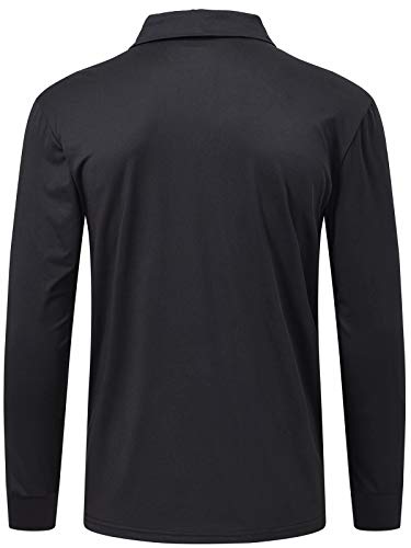 Tyhengta Tactical Shirt 2 Tyhengta Mens Polo Shirt Long Sleeve Quick Dry Performance Lightweight Tactical Shirts