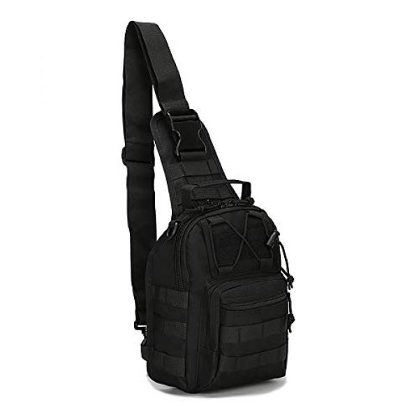 N&F Tactical Pouch 1 Tactical Pouches Gear, Tactical Sling Bag Military Rover Shoulder Sling Backpack Range Bag Everyday Carry Diaper Bag Pack Small, Fishing Backpack