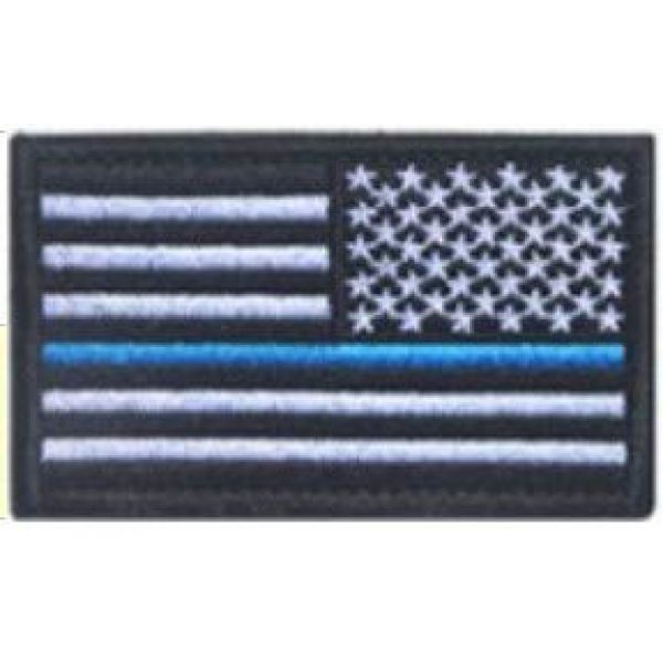 Morton Home Airsoft Morale Patch 1 Morton Home-Positive and Negative Different American Flag Patch on or sew on Military Morale Patches (3)