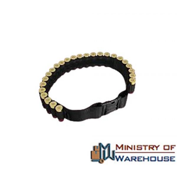 Ministry of Warehouse Shotgun Bandoleer 2 Ministry of Warehouse Adjustable to 52" Shotgun Shell Holder Belt Sturdy Nylon and Secure Pouches