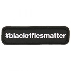 Violent Little Machine Shop Airsoft Morale Patch 1 Black Rifles Matter PVC Morale Patch - Violent Little Machine - 2nd Id Tactical (Color)