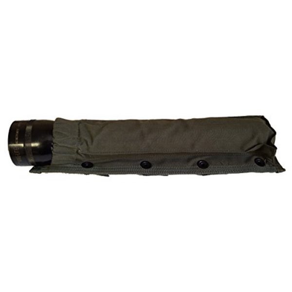 Military Outdoor Clothing Tactical Pouch 1 Military Outdoor Clothing Never Issued U.S. G.I. Olive Drab Heed Pouch (Flashlight Pouch)