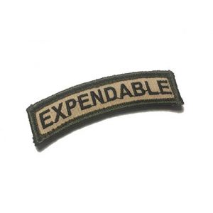 Empire Tactical USA Airsoft Morale Patch 1 The Tactical Expendable Tab Patch Military Morale Patch