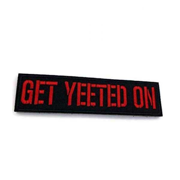 Fat Body Tactical Airsoft Morale Patch 3 Fat Body Tactical Get Yeeted On Hook Back Morale Patch 2A