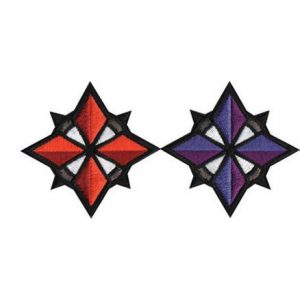 Tactical Embroidery Patch Airsoft Morale Patch 1 Resident Evil Umbrella Tactical Embroidery Patch Hook & Loop Morale Patch Military Patch for Clothing Accessory Backpack Armband (2pcs)