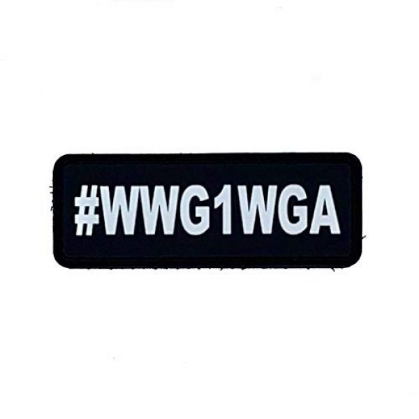 PatchOps Airsoft Morale Patch 1 PatchOps #WWG1WGA PVC Tactical Morale Patch 3" x 1.25"- Hook Backed