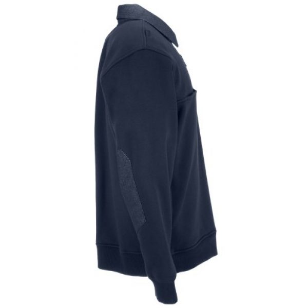 5.11 Tactical Shirt 3 5.11 Tactical Men's Poly-Cotton Fleece Denim Detailed Job Shirt, Fire Navy, Style 72301