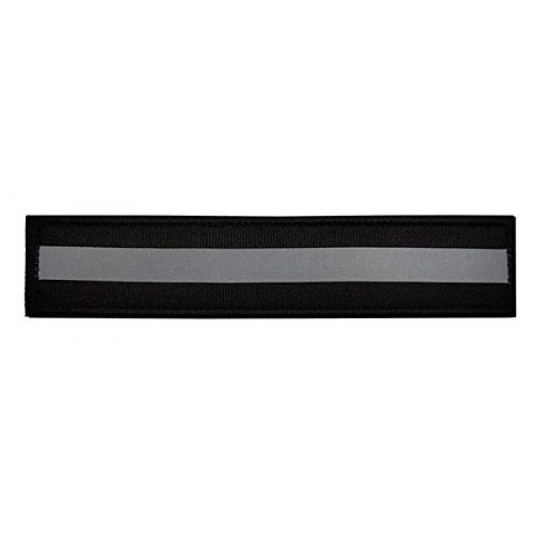 Tactical Embroidery Patch Airsoft Morale Patch 1 Reflective Russian Alfa FSB Safety Tactical Embroidery Patch Hook & Loop Morale Patch Military Patch for Clothing Accessory Backpack Armband (Black)