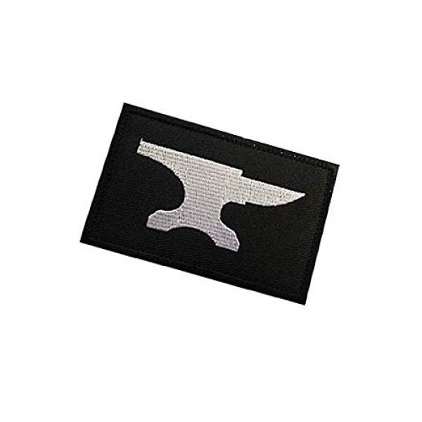 Embroidery Patch Airsoft Morale Patch 3 Blacksmith Military Hook Loop Tactics Morale Embroidered Patch