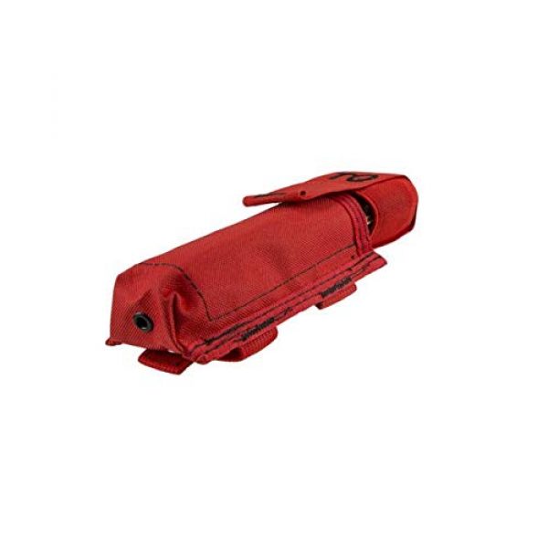 NcSTAR Tactical Pouch 5 NcSTAR CVTQ3020R Vism Molle Tourniquet with Elastic Flap/Red