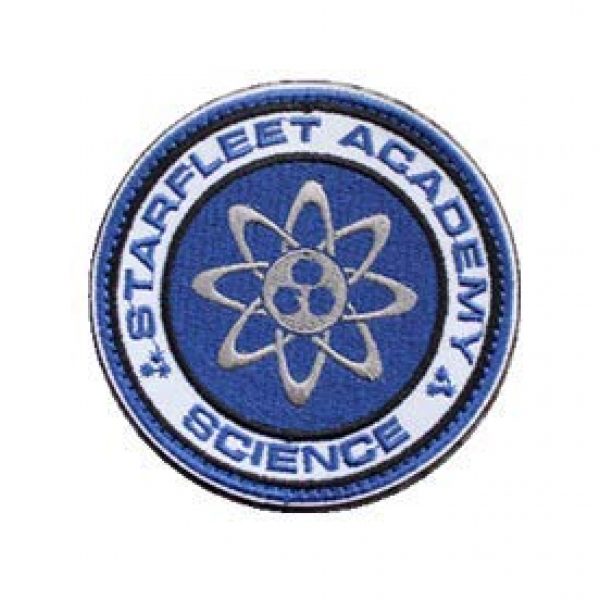 Tactical Embroidery Patch Airsoft Morale Patch 1 S-Tar T-rek Starfleet Science Academy Embroidery Patch Military Tactical Morale Patch Badges Emblem Applique Hook Patches for Clothes Backpack Accessories