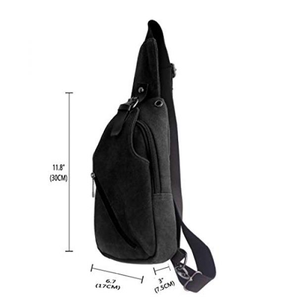 Abonnyc Tactical Pouch 3 Abonnyc Sling Bag, Sling Backpack Outdoor Hiking Travel Daypack Canvas Shoulder Chest Bag Rucksack Crossbody Pack for Men Women Girls Boys