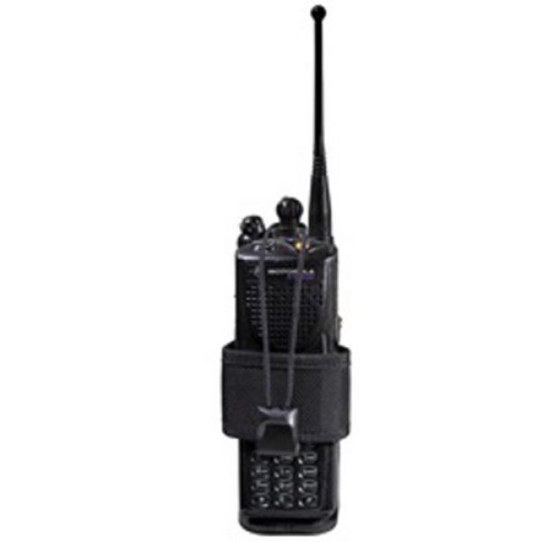 Bianchi AccuMold Tactical Pouch 1 Bianchi Accumold 7323 Adjustable Black Radio Pouch