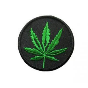 Tactical Embroidery Patch Airsoft Morale Patch 1 Leaves Tactical Embroidery Patch Hook & Loop Morale Patch Military Patch for Clothing Accessory Backpack Armband