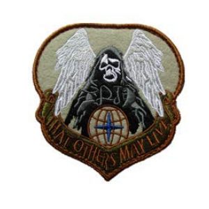 Tactical Embroidery Patch Airsoft Morale Patch 1 That Others May Live AIR Force Pararescue PJ Embroidery Patch Military Tactical Morale Patch Badges Emblem Applique Hook Patches for Clothes Backpack Accessories