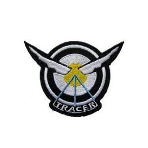 Tactical Embroidery Patch Airsoft Morale Patch 1 Overwatch Video Game Agent Tracer Logo Tactical Embroidery Patch Hook & Loop Morale Patch Military Patch for Clothing Accessory Backpack Armband