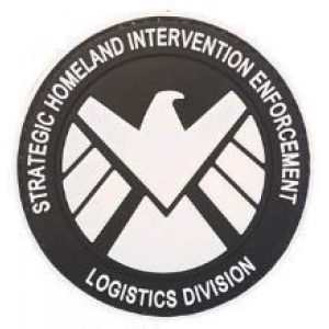 Military PVC Patch Airsoft Morale Patch 1 Luminous Marvel Comics' S.H.I.E.L.D Avengers Shield Tactical Morale Military PVC Patch