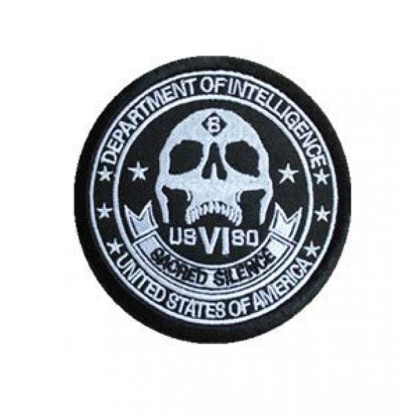 Tactical Embroidery Patch Airsoft Morale Patch 1 Department of Intelligence Embroidery Patch Military Tactical Morale Patch Badges Emblem Applique Hook Patches for Clothes Backpack Accessories
