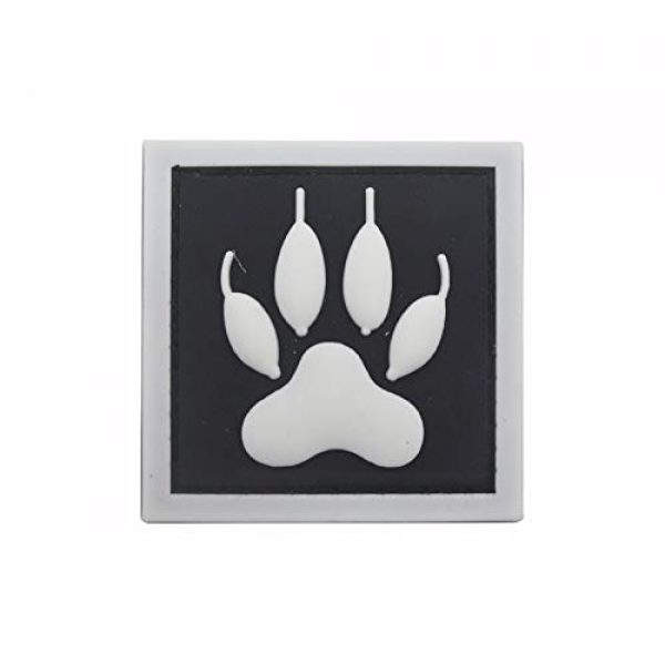 Military Ba Airsoft Morale Patch 3 Military Ba 2pcsMorton Home 3D PVC K9 Patch Dog Military Morale Patch Tactical Emblem Badges Hook Back Rubber Patches for Clothing Backpack Bags